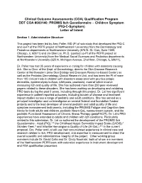 PROMIS Itch Questionnaire – Children Symptom (PIQ-C-Symptom) Letter of Intent