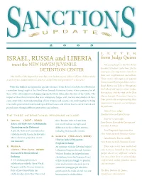 Sanctions Update 2009