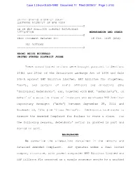 X in Re BHP BILLITON LIMITED SECURITIES LITIGATION MEMORANDUM and ORDER ------X This Document Relates To: 16 Civ
