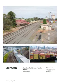 Horsham Rail Bypass Planning Report - Final Report