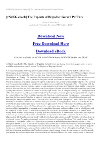 The Exploits of Brigadier Gerard Online
