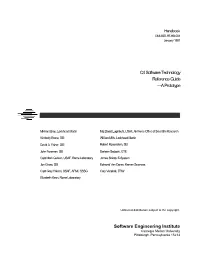 C4 Software Technology Reference Guide —A Prototype