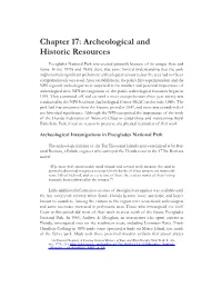 Chapter 17: Archeological and Historic Resources