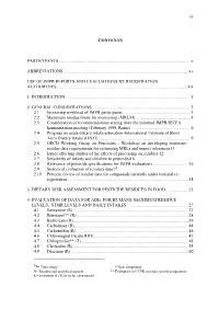 JMPR/WHO Report 1999