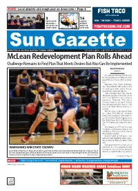 Mclean Redevelopment Plan Rolls Ahead Challenge Remains to Find Plan That Meets Desires but Also Can Be Implemented BRIAN TROMPETER Sta Writer