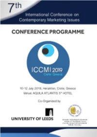 Conference Programme