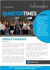 Editor's Foreword