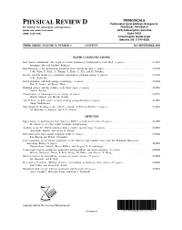 Physical Review D