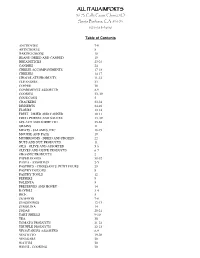 PRODUCT LIST 2014.Xlsx