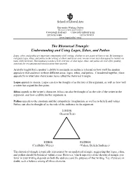 Understanding and Using Logos, Ethos, and Pathos