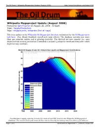 Wikipedia Megaproject Update (August 2008)
