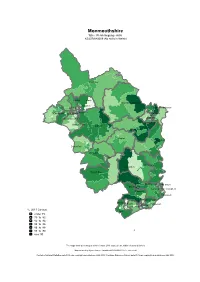 Monmouthshire Table: Welsh Language Skills KS207WA0009 (No Skills in Welsh)