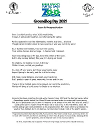 Official Groundhog Prediction 2021