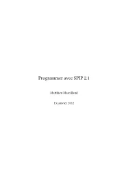 Programmer Avec SPIP 2.1
