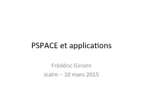 Pspace = Npspace