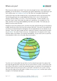 Where Are You? Mathematics
