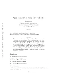 5 Jul 2019 Span Composition Using Fake Pullbacks