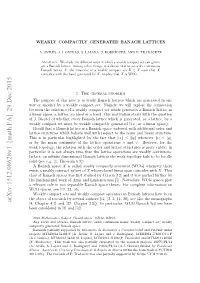 Arxiv:1512.08628V1 [Math.FA]