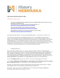 The Nemaha Half-Breed Reservation