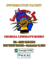To View the 2021 Rodeo Packet