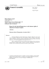 A/HRC/23/46/Add.3 General Assembly