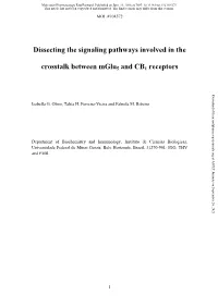 Dissecting the Signaling Pathways Involved in the Crosstalk Between
