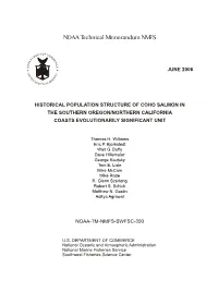 NOAA Technical Memorandum NMFS