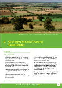 Chapter 5: Boundary and Linear Features Broad Habitat