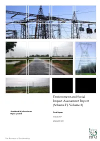 Environment and Social Impact Assessment Report (Scheme H, Volume 2)