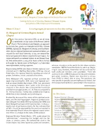 Up to Now Newsletter of the St