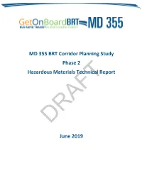 Hazardous Materials Technical Report