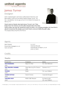 James Turner Designer