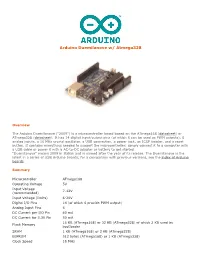 Arduino Duemilanove W/ Atmega328