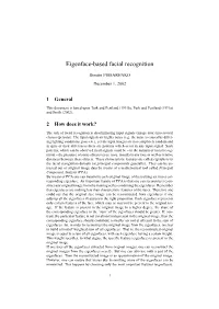 Eigenface-Based Facial Recognition
