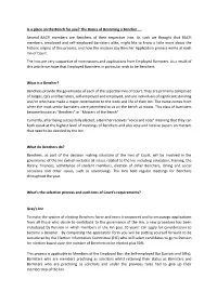 Is a Place on the Bench for You? the Basics of Becoming a Bencher …