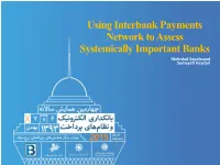 Network Analysis Indicator-Based Approach Comparison and Results Future Work Objective