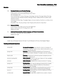 Yara González-Justiniano, Phd  E-Mail: Yaragj14@Gmail.Com Education