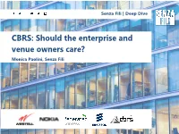CBRS Alliance and Ongo