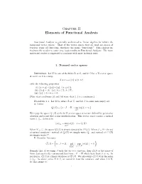 Normed Vector Spaces