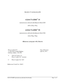 Aldactazide® 25