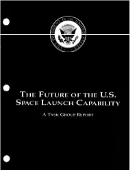 The Future of the U.S. Space Launch Capability