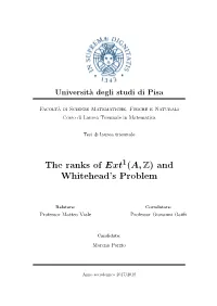 And Whitehead's Problem