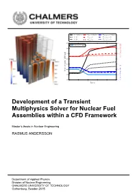 Development of a Transient Multiphysics Solver for Nuclear Fuel Assemblies Within a CFD Framework