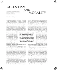 Scientism Morality