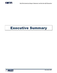 West Lake Corridor DEIS Executive Summary