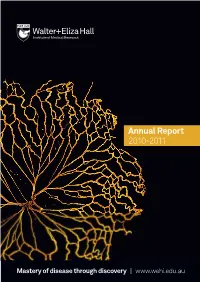 2010-2011 Annual Report