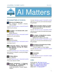 Annotated Table of Contents Links