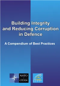 Building Integrity and Reducing Corruption in Defence