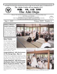 Dojo Newsletter