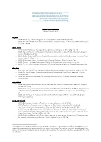 1 Fellows' List of Publications (Update: February 2021)